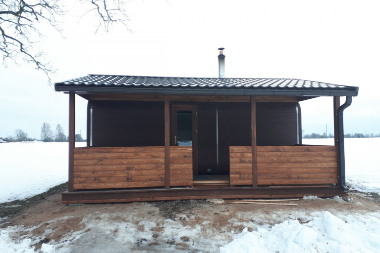 SAUNA MIT TERRASSE 6M